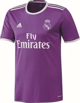 belediging Schrijft een rapport hack Adidas Real Madrid Away Jersey Purple voor € 89,95 inclusief BTW exclusief  verzendkosten